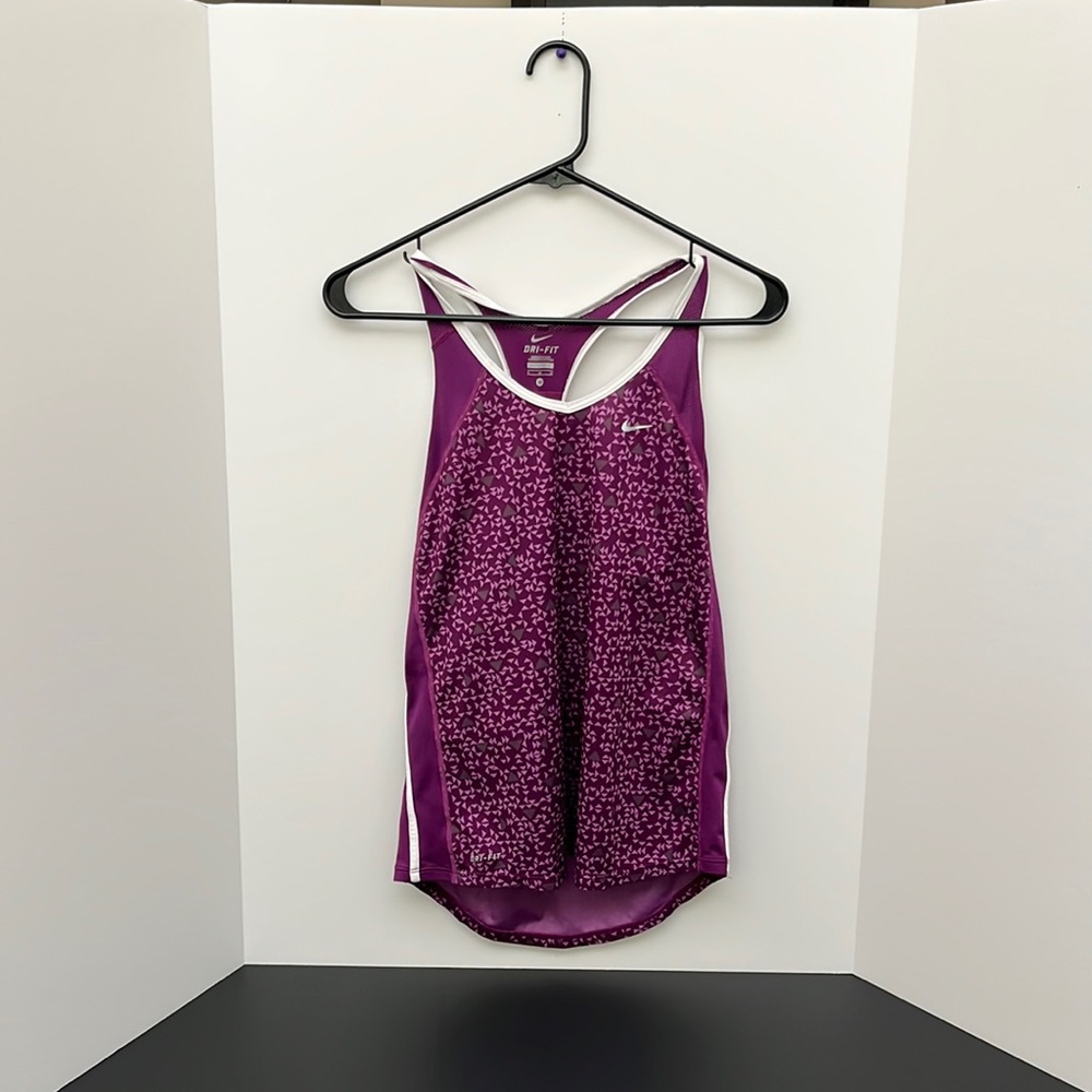 Purple Nike Dri-Fit Tank Top Size Medium